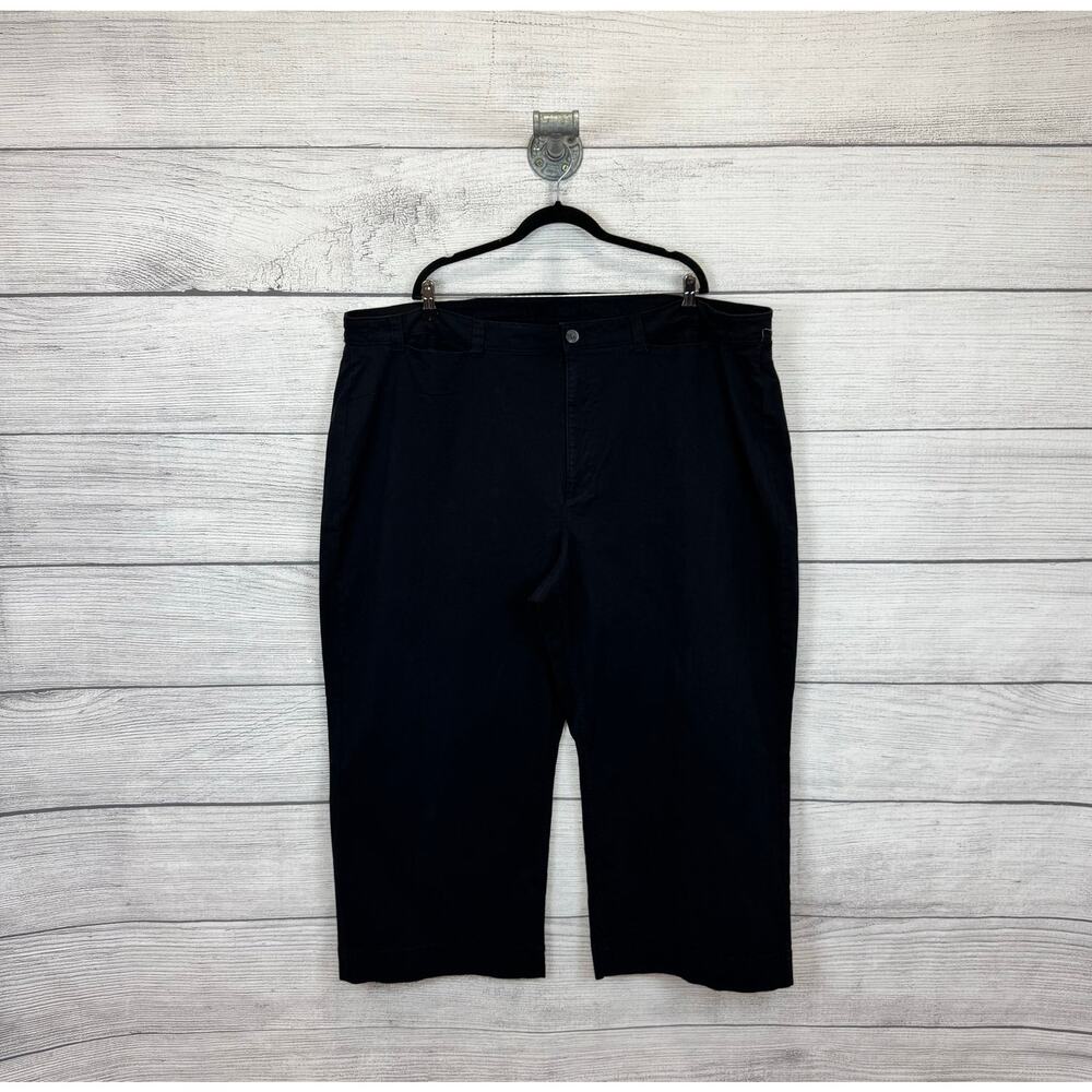Old Navy Plus Size Black High Rise Wide Leg Pants Size 28W